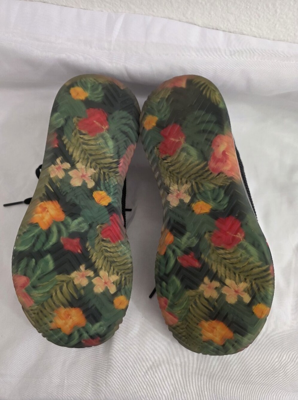 NOBULL Black Tropical Print Women’s Trainer Plus Size 9 - Picture 8 of 9